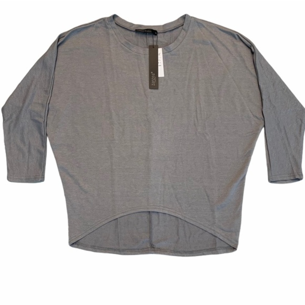 NWT ZANZEA COLLECTION Bat Wing Tunic Top Sweater M